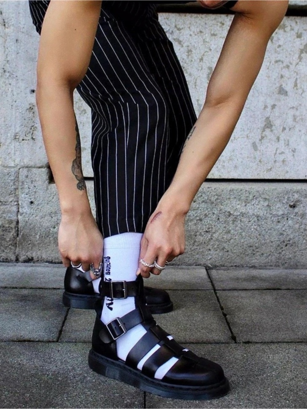 Dr. Martens Geraldo Leather Sandals
